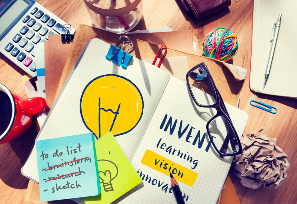 Notebook and writing tools